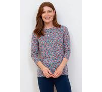 Kite Clothing Tarrant Womens 95% Cotton 3/4 Sleeve Jersey Top - - Size: 14