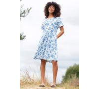 Kite Clothing Womens Harbour 100% Cotton Slub Jersey Dress - - Size: XL