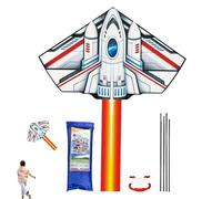 Kite Fly | Dynamic Toy with Comfortable Grip Handle | Large Kite for Beach, for Outdoor Sports Activities, Parents, Kids, Girls, Whole Family and