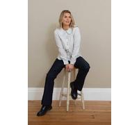 Kite Folke Flare Stretch Denim Jeans In Navy Navy 16