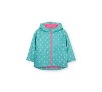 Kite Girl's Daisy Dot Splash Coat in Aqua | Size: 12-18 m Kite Aqua 12-18 m