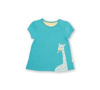 Kite Girl's Hello Giraffe Tunic in Blue | Size: 4 Years Kite Blue 4 Years