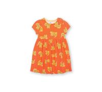 Kite Girl's Little Leopard Dress in Orange | Size: 3-6 m Kite Orange 3-6 m