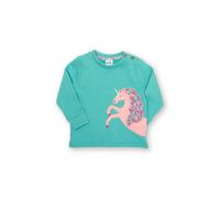 Kite Girl's Merhorse Sweatshirt in Blue | Size: 6-9 m Kite Blue 6-9 m