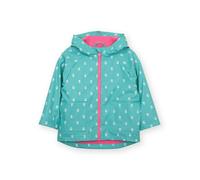 Kite Girls Organic Daisy Dot Splash Coat - 4 years - Blue