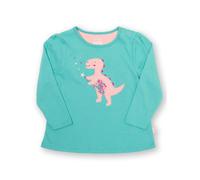 Kite Girls Organic Dino Magic Tunic - 3-6 months