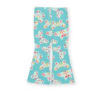 Kite Girls Organic Flutterby Legging Flares - 6-9 months - Blue