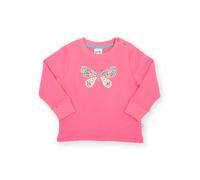 Kite Girls Organic Flutterby Sweatshirt - 7 years - Pink