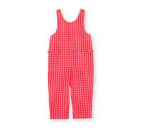Kite Girls Organic Gingham Dungarees - 8 years - Pink