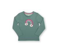 Kite Girls Organic Rainbow Bloom T-Shirt - 4 years