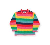 Kite Girls Organic Rainbow Jumper - 18-24m | 2y - Rainbow