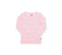 Kite Girl's Stripy T-Shirt in Off-White | Size: 6-9 m Kite Off-White 6-9 m