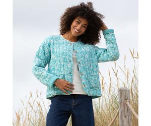 Kite Harbin Quilted Jacket Ocean Bloom