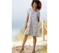 Kite Harbour Organic Cotton Jersey Dress Songbird Multi L
