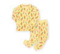 Kite Kids Organic Happy Carrot Pyjamas - 9-12 months - Yellow