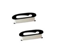 Kite Line Set 200 m - Kite Cord with 2 Black Wrapping Boards - Durable Nylon Line on Spool - 100 m per Spool - Strong and Lightweight Rope for Kite Flying in Park or on the Beach