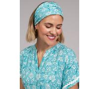 Kite Ocean Bloom Bandana Hairband In Blue Blue One Size