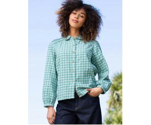 Kite Organic Marshwood Flannel Check Blouse - 8