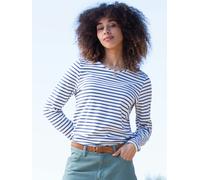 Kite Organic Tarrant Jersey Top Navy Stripe - 14
