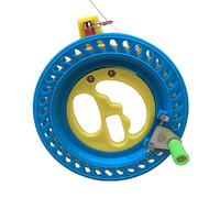 Kite Reel Winder Kite String Winding Reel Grip Wheel Outdoor Kite Accessories with 150m Kite Line.