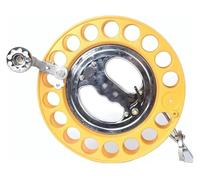 Kite Roulette, Winder,Reel Grip Wheel Handle,Universal String Guide, Anti-Reverse Design,Safety Lock Design,Applicable to Kids and Adults(Gold)