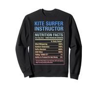 Kite Surfer Instructor Funny Facts Sweatshirt