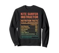 Kite Surfer Instructor Funny Facts Sweatshirt