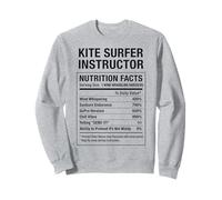 Kite Surfer Instructor Funny Facts Sweatshirt