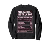 Kite Surfer Instructor Funny Facts Sweatshirt