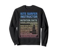 Kite Surfer Instructor Funny Sarcastic Facts Sweatshirt
