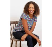 Kite Women's Alum Jersey Top Flower Patch | Size: 20