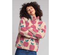 Kite Women's Apples Purbeck 1/4 Zip Teddy Fleece in Cream | Size: Medium Kite Cream M