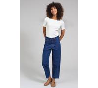 Kite Women's Baiter Barrel Leg Ankle Grazer Jeans in Navy | Size: 6 Kite Navy 6