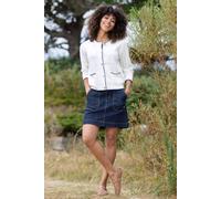 Kite Clothing Womens Bradpole 91% Organic Cotton Denim Skirt - - Size: 20