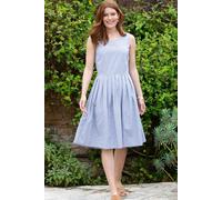Kite Women's Chesil Ticking Dress in Navy | Size: 14 Kite Navy 14