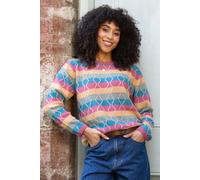 Kite Women's Fancy Stripe Hermitage Knit Jumper | Size: XS Kite Multicolor XS