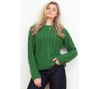 Kite Women's Farrington Knit Jumper in Green | Size: XL Kite Green XL
