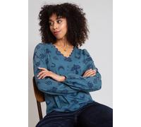 Kite Women's Fortune Spetisbury Jersey Top in Blue | Size: 20 Kite Blue 20