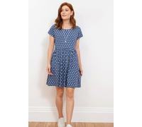 Kite Women's Harbour Jersey Dress Fleur in Navy | Size: Large Kite Navy L
