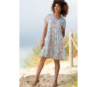 Kite Harbour Organic Cotton Jersey Dress Songbird Multi L