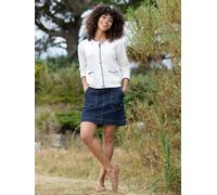 Kite Womens Organic Bradpole Denim Skirt - 18 - Navy