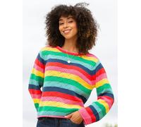 Kite Womens Organic Hermitage Knit Jumper Rainbow - L - Rainbow