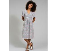 Kite Womens Organic Highcliffe Jersey Dress Born To Bloom - 14 - Multi