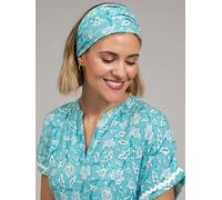 Kite Womens Organic Ocean Bloom Bandana Hairband - One Size - Blue - One Size
