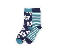 Kite Women's Paper Petals Socks in Blue Kite Blue One Size