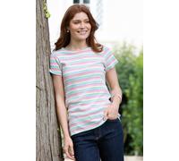 Kite Women's Portesham Jersey T-Shirt Rainbow Stripe | Size: 20 Kite Multicolor 20