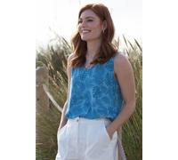 Steeple Sleeveless Jersey Top Kite Blue 18