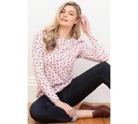 Kite Women's Tarrant Jersey Top Rosey Posey in Pink | Size: 20