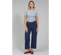 Kite Women's Wareham Wide Leg Ankle Grazer Jeans Rinse Wash in Navy | Size: 16 Kite Navy 16