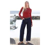 Kite Women's Wareham Wide Leg Denim Jeans in Navy | Size: 6